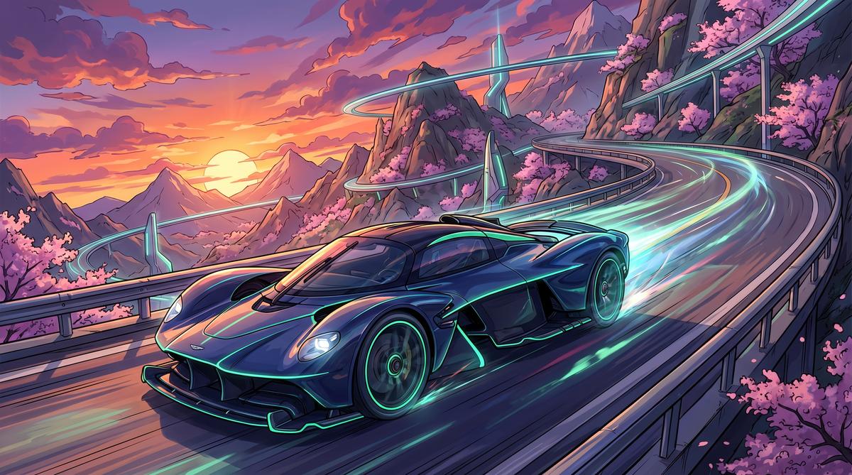 精神小妹阿斯顿·马丁：优雅之翼动漫演示播放